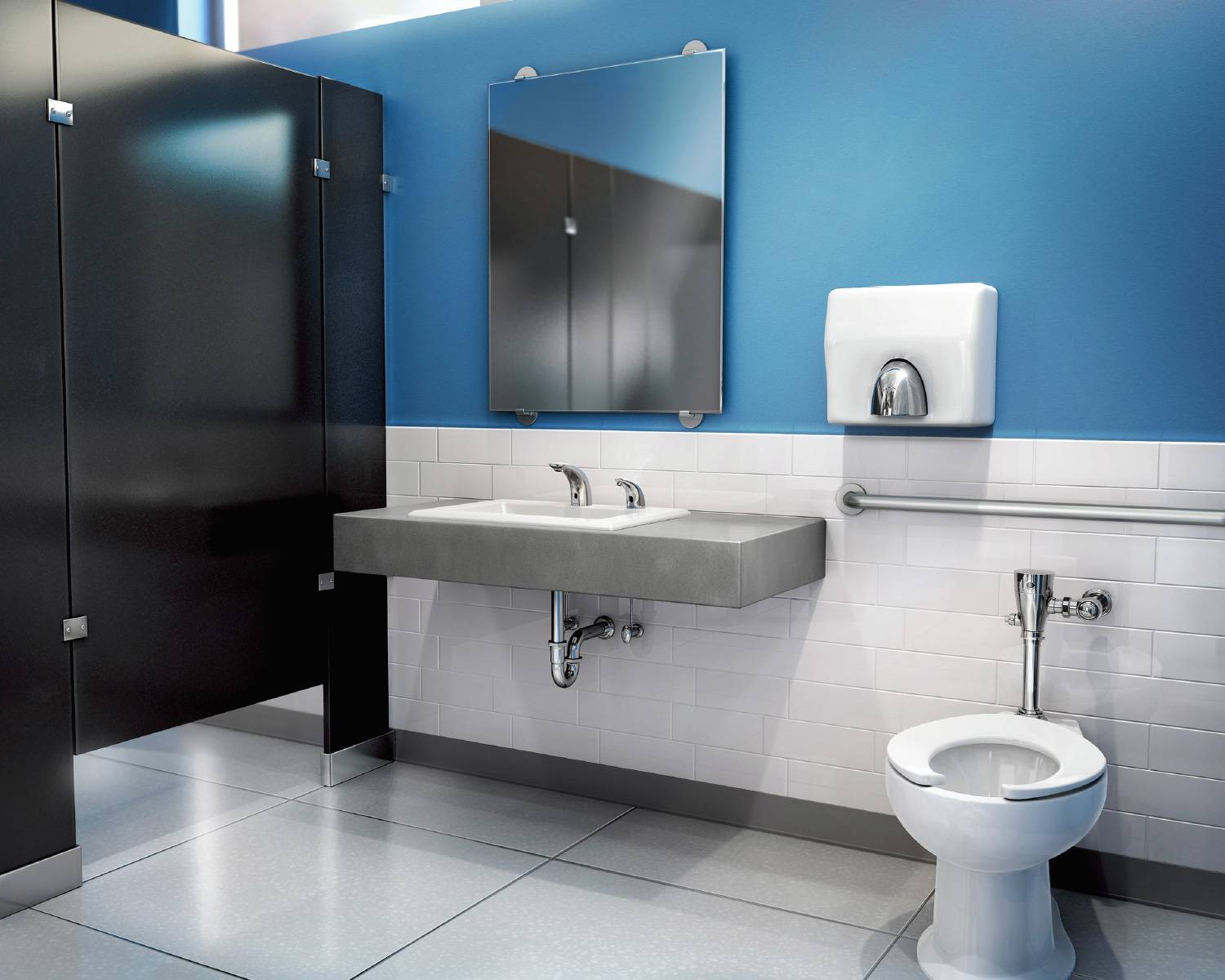 Technology Flows Into Commercial Restrooms: ADA Compliance Shifts to ... - RestroomTechnology0717